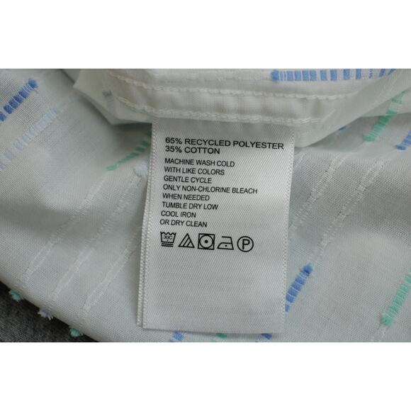 Tommy Bahama Shirt Mens Medium Cotton Blend Long Sleeve Button Up - Picture 6 of 8